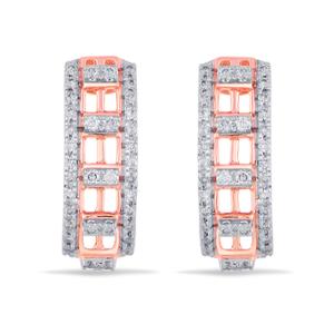 Buy 14 Karat Gold & Diamond Earrings