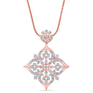 Buy 14 Karat Gold & Diamond Pendant
