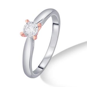 Buy 14 Karat Gold & Diamond Ring