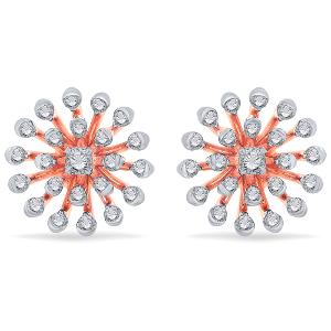 Buy 18 Karat Gold & Diamond Earrings
