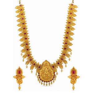 Buy 22 Karat Gold Necklace Set