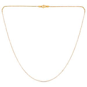 Buy 18 Karat Gold Chain For Unisex