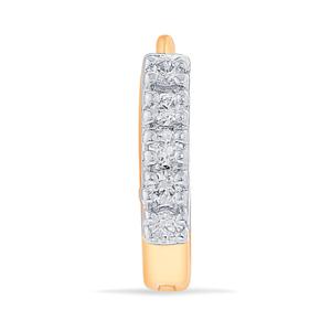 Buy 18 Karat Gold & Diamond Nose Ring