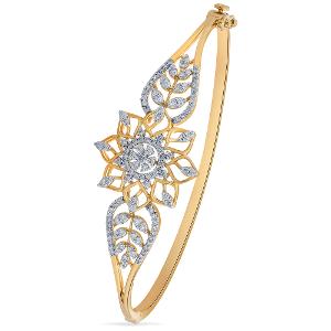 Buy 14 Karat Gold & Diamond Bracelet