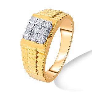 Buy 18 Karat Gold & Diamond Ring
