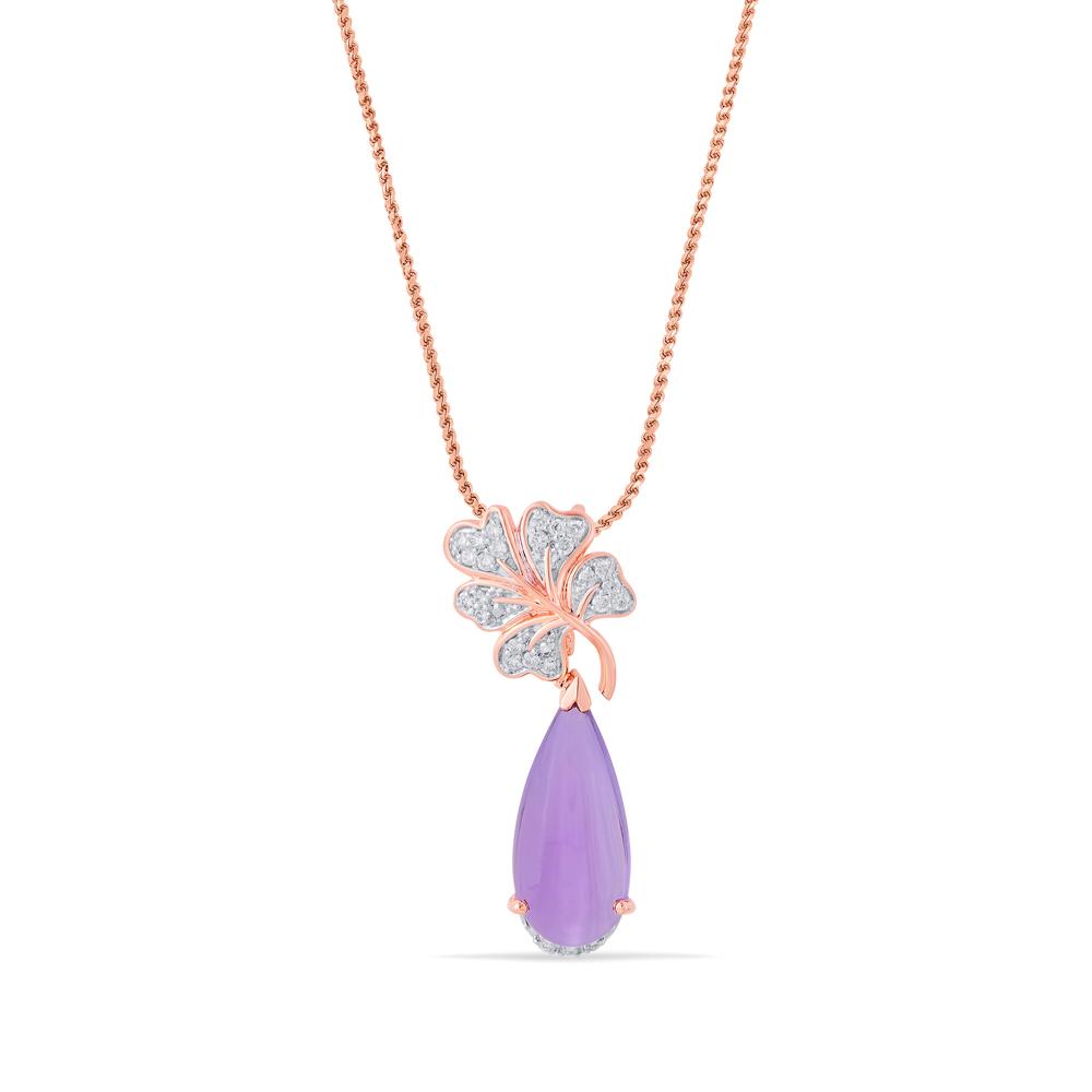 Buy 18 Karat Gold & Diamond Pendant