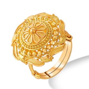 Buy 22 Karat Bold Statement Gold Ring