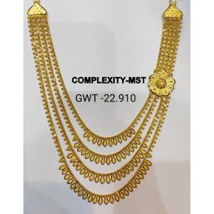 Buy 22 Karat Gold Necklace Set