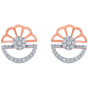 Buy 14 Karat Gold & Diamond Earrings