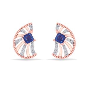 Buy 14 Karat Gold & Diamond Earrings