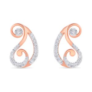 Buy 14 Karat Gold & Diamond  Earrings