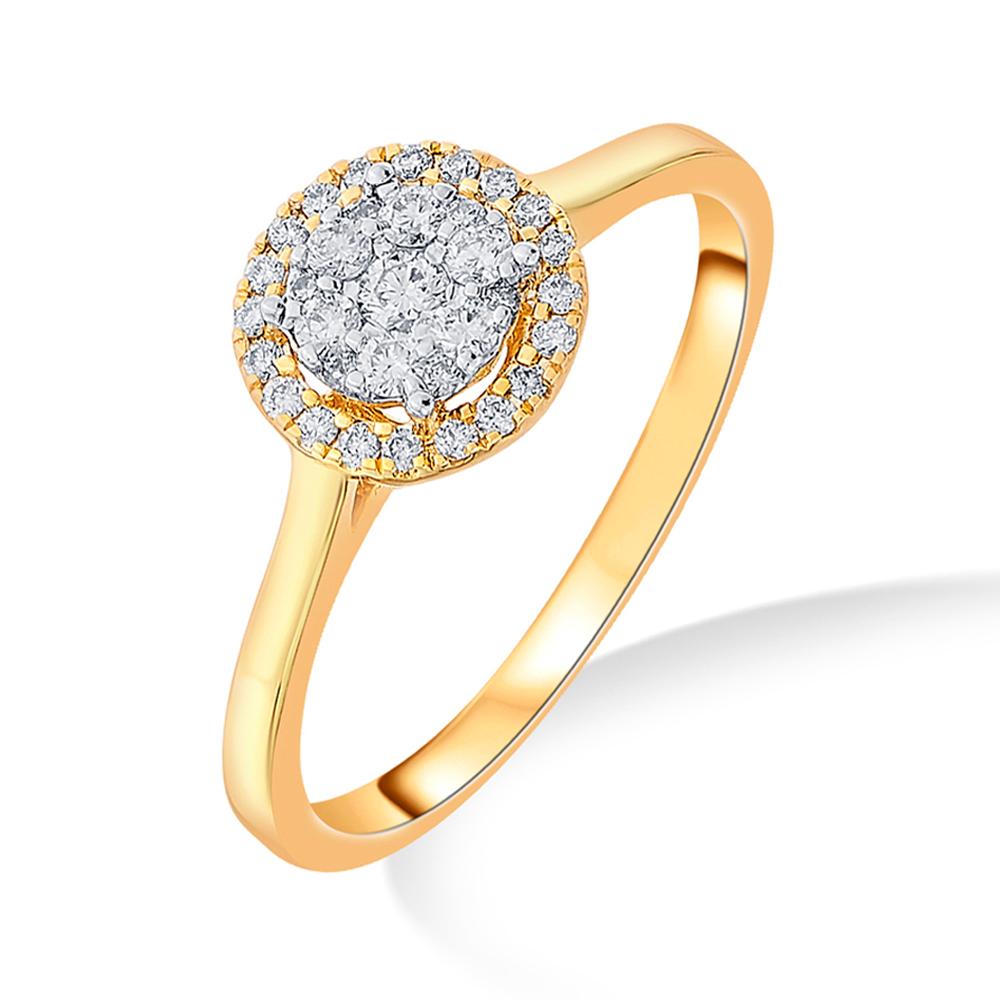 Buy 18 Karat Gold & Diamond Ring
