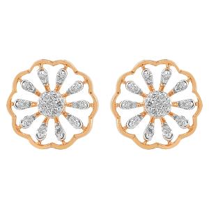 Buy 18 Karat Gold & Diamond Earrings