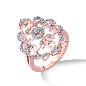 Buy 14 Karat Gold & Diamond Ring