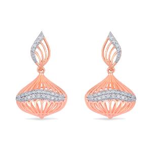 Buy 14 Karat Gold & Diamond Earrings