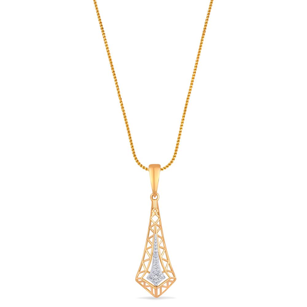 Buy 14 Karat Gold & Diamond Pendant