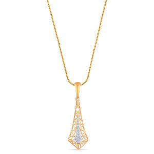 Buy 14 Karat Gold & Diamond Pendant