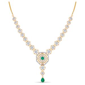 Buy 18 Karat Gold & Diamond Necklace
