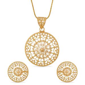 Buy 22 Karat Gold Pendant Set