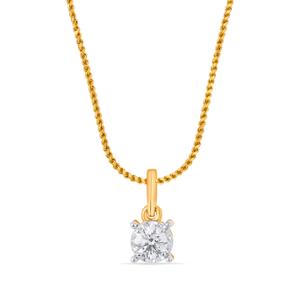 Buy 18 Karat Gold & Diamond Pendant