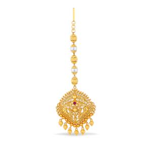 Buy 22 Karat Gold Mang Tikka