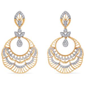 Buy 14 Karat Gold & Diamond Earrings