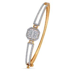 Buy 18 Kt Gold & Diamond Bracelet