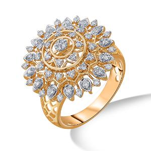 Buy 14 Karat Gold & Diamond Ring