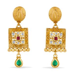 Buy 22 Karat Gold Earrings