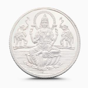 Buy 10 Gram Goddess Laxmi Silver Coin