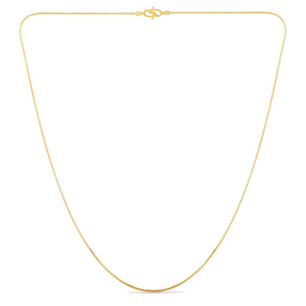 Buy Gold Fine Cable Gold Chain Necklace