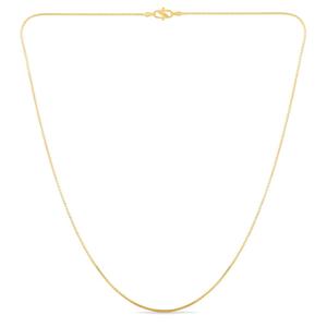 Buy Gold Fine Cable Gold Chain Necklace