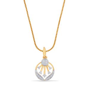 Buy 14 Karat Gold & Diamond Pendant