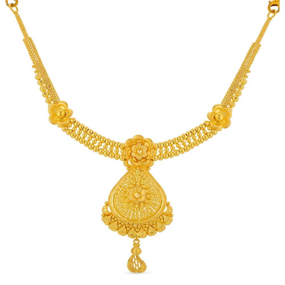 22 Karat Gold Necklace | Gold - Reliance Jewels