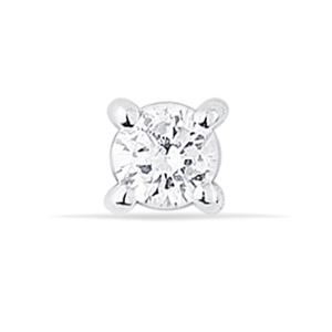 Buy 14 Karat Gold & Diamond Nose Pin
