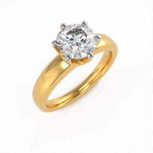 Buy 18 Karat Gold & Diamond Ring