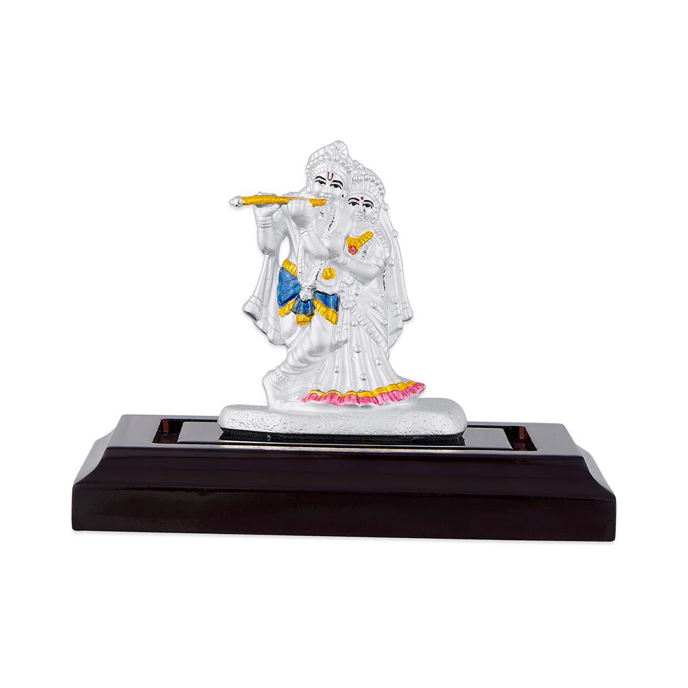 Buy 999 Purity Silver Radha Krishna