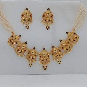 Buy 22 Karat Gold Necklace Set