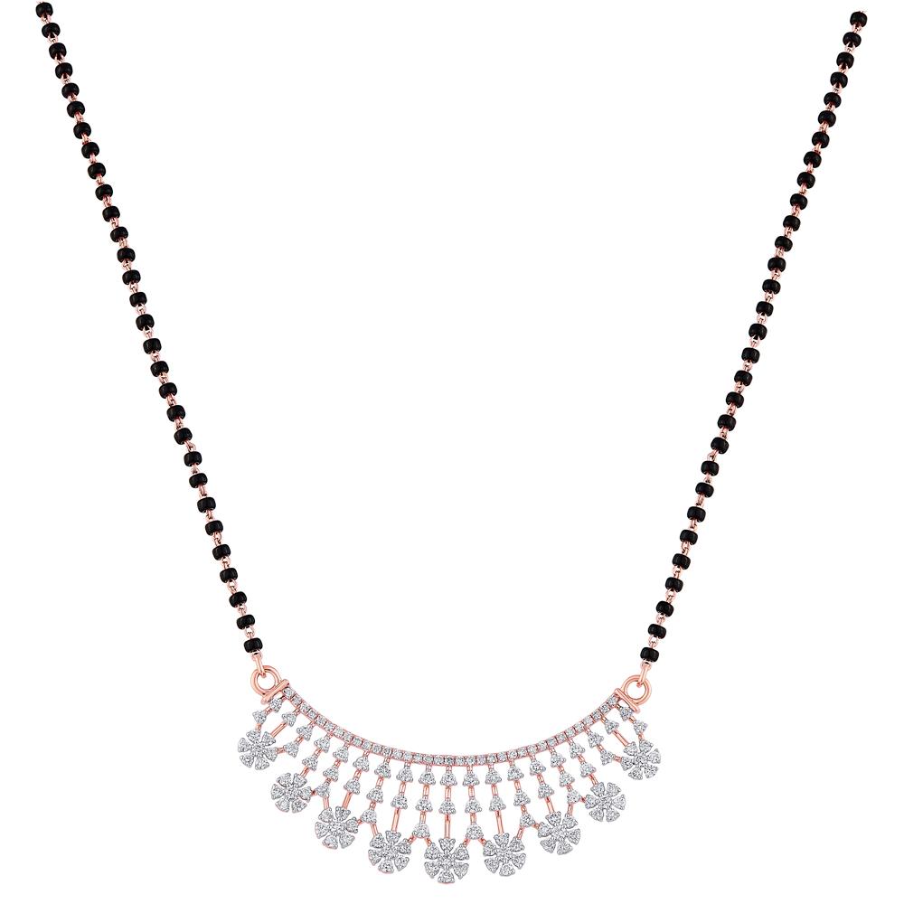 Buy 18 Karat Gold & Diamond Mangalsutra