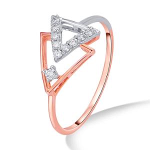 Buy Shimmering Triangles Diamond Ring