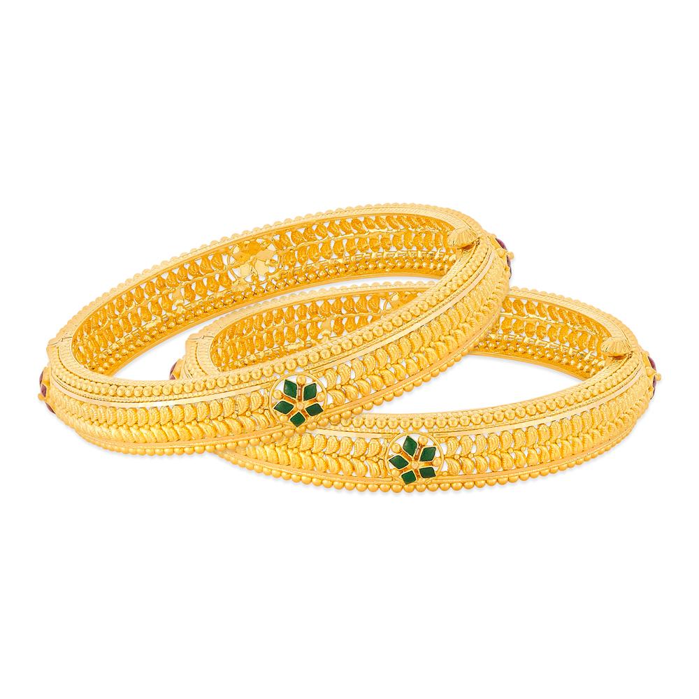 Buy 22 Karat Gold Bangles