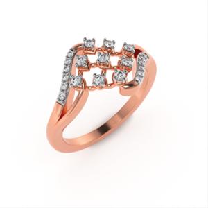 Buy 14 Karat Gold & Diamond Ring