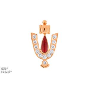 Buy 22 Karat Gold & Diamond Pendant