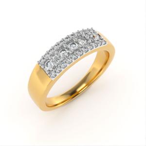 Buy 18 Karat Gold & Diamond Ring