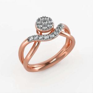Buy Shimmering Solitaire Diamond Ring
