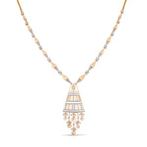 Buy 18 Karat Gold & Diamond Necklace