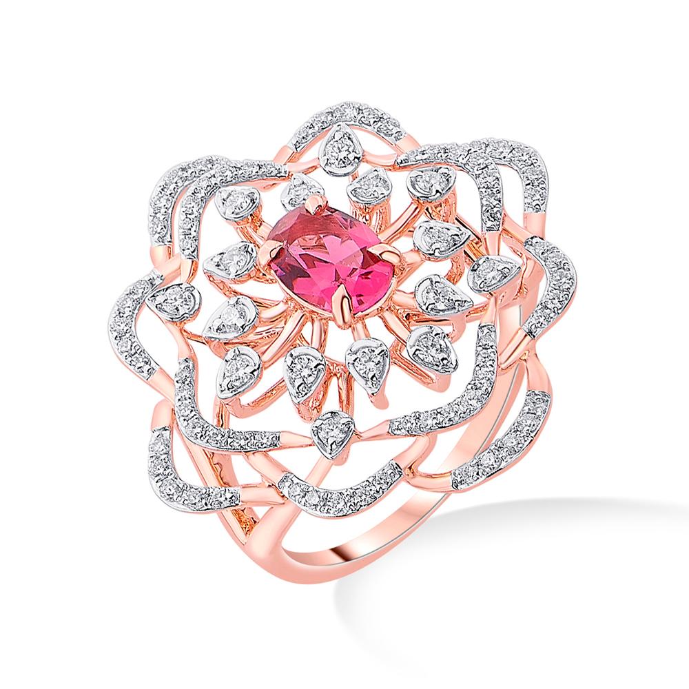 Buy 18 Karat Gold & Diamond Ring