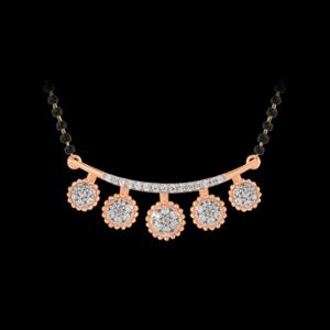 Buy 18 Karat Gold & Diamond Mangalsutra