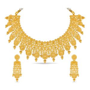 Buy 22 Karat Gold Necklace Set