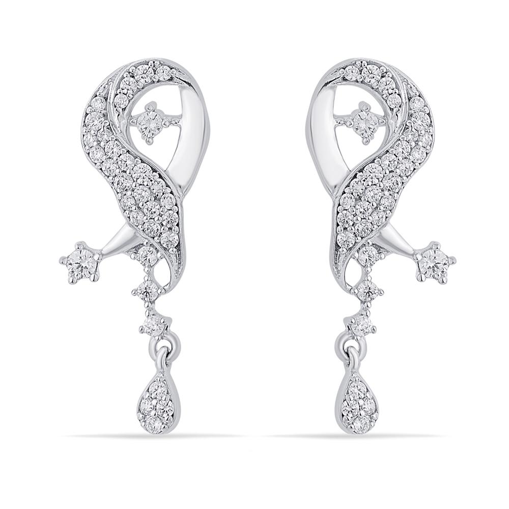 Buy 925 Purity Silver Earrings